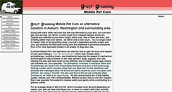 Desktop Screenshot of greytgrooming.com